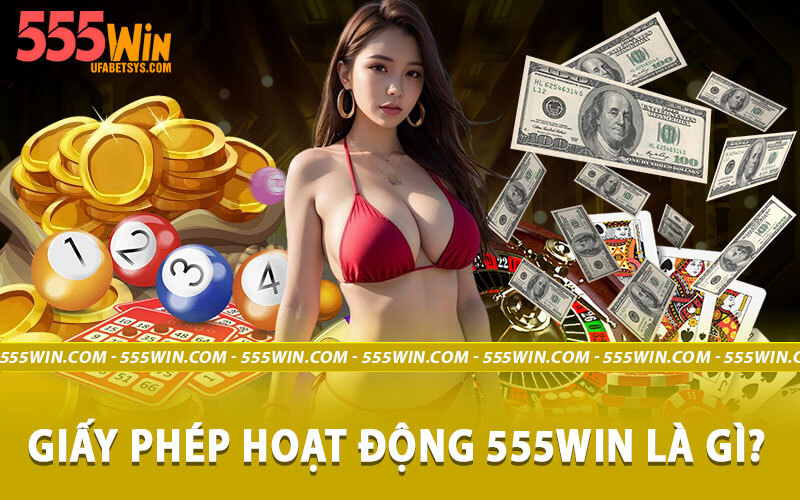 Giấy phép hoạt động 555win